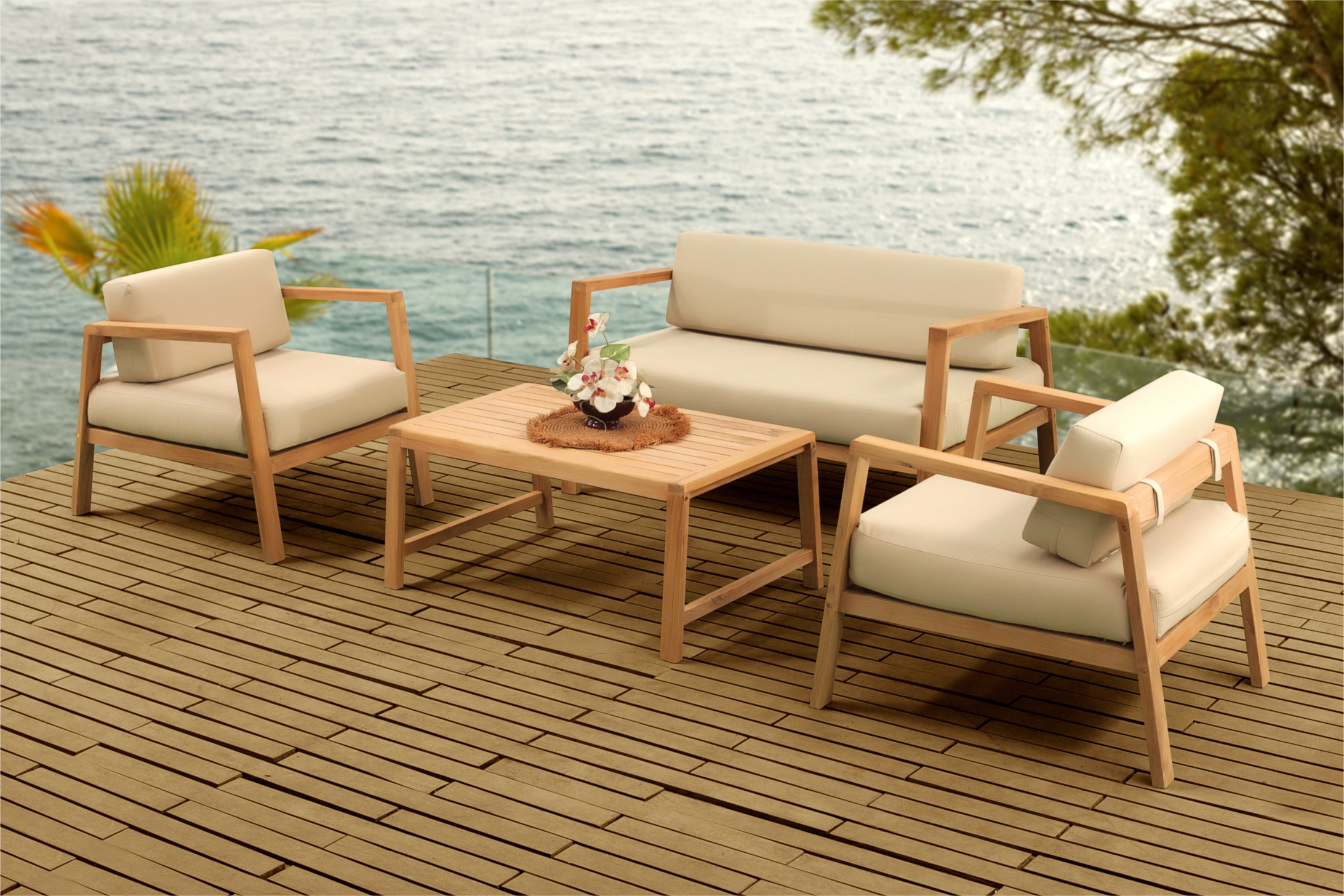 New Collection Danke Living Set Indonesia Outdoor Furniture